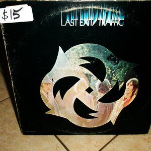 traffic last exit 1970s lp - steve winwood jim capaldi r&b rock blind faith